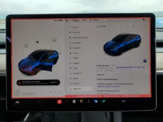 2021 Tesla Model Y Long Range with VIN 5YJYGDEEXMF213376, listed as a Copart auction lot 39659674 with 76,110 mi miles and Salvage Title. Bid and sale history available at DreamBid. Image 9.