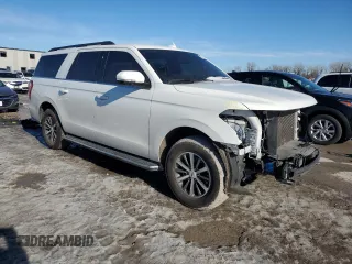 2021 Ford Expedition Max XLT with VIN 1FMJK1JT9MEA26968, listed as a Copart auction lot 88722625 with 89,075 mi miles and Salvage Title. Bid and sale history available at DreamBid. Image 4.