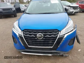 2021 Nissan Kicks S with VIN 3N1CP5BV7ML529374, listed as a IAAI auction lot 41922385 with 21,433 mi miles and . Bid and sale history available at carsss.com. Image 12.