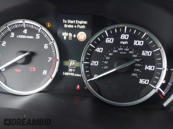 2016 Acura MDX w/Tech with VIN 5FRYD3H40GB018685, listed as a IAAI auction lot 41394033 with 148,990 mi miles. Bid and sale history available at carsss.com. Image 7.