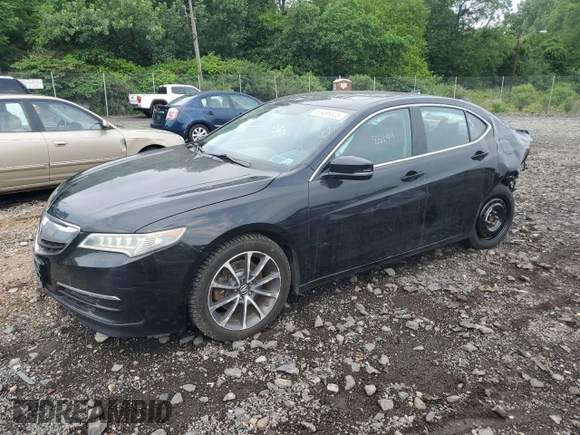 2015 Acura TLX Technology with VIN 19UUB2F50FA008629, listed as a Copart auction lot 63496325 with 86,147 mi miles and Clean title. Bid and sale history available at DreamBid. Image 1.