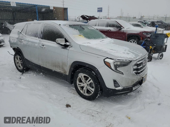 2020 GMC Terrain SLE with VIN 3GKALMEV5LL177078, listed as a Copart auction lot 43009745 with 78,226 mi miles and Salvage Title. Bid and sale history available at DreamBid. Image 4.