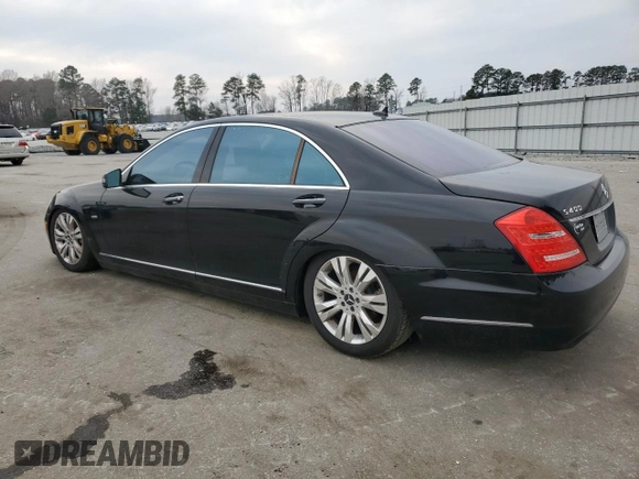 2010 Mercedes-Benz S 400 with VIN WDDNG9FB7AA305219, listed as a Copart auction lot 48508845 with 87,191 mi miles and Clean Title. Bid and sale history available at DreamBid. Image 2.