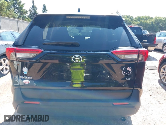 2019 Toyota RAV4 LE with VIN JTMH1RFV9KD515999, listed as a IAAI auction lot 42635692 with 87,345 mi miles and . Bid and sale history available at DreamBid. Image 16.