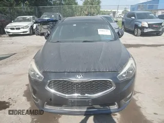 2015 Kia Cadenza Premium with VIN KNALN4D77F5177795, listed as a IAAI auction lot 42061727 with 112,063 mi miles. Bid and sale history available at carsss.com. Image 12.