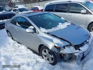 2008 Honda Civic Cpe EX with VIN 2HGFG12848H510911, listed as a IAAI auction lot 41114680 with 199,311 mi miles. Bid and sale history available at carsss.com. Image 1.