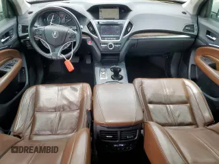 2017 Acura MDX Advance with VIN 5FRYD3H83HB010049, listed as a Copart auction lot 62385925 with 121,312 mi miles and Salvage title. Bid and sale history available at DreamBid. Image 8.