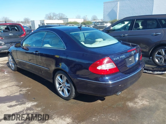 2008 Mercedes-Benz CLK 350 with VIN WDBTJ56H78F239864, listed as a IAAI auction lot 41634421 with 160,664 mi miles and . Bid and sale history available at carsss.com. Image 3.
