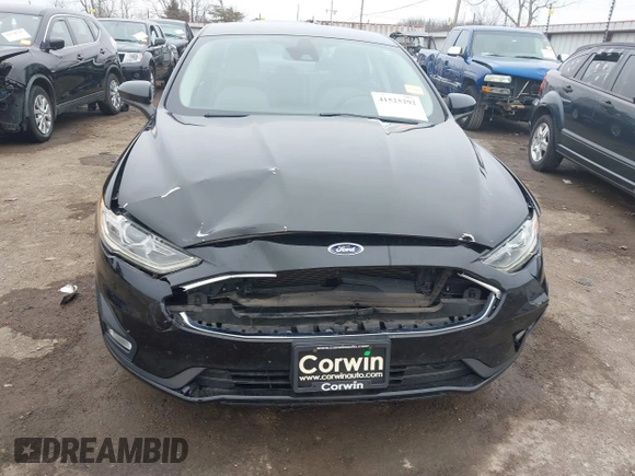 2019 Ford Fusion SE with VIN 3FA6P0HD1KR199226, listed as a IAAI auction lot 41525292 with 71,242 mi miles. Bid and sale history available at carsss.com. Image 12.