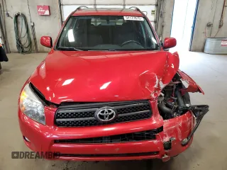 2007 Toyota RAV4 Sport with VIN JTMBD32V275075299, listed as a Copart auction lot 54177875 with 207,375 mi miles and Salvage title. Bid and sale history available at DreamBid. Image 5.