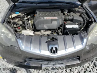 2007 Acura RDX Tech Pkg with VIN 5J8TB18577A001049, listed as a Copart auction lot 52401675 with 203,573 mi miles and Salvage Title. Bid and sale history available at carsss.com. Image 12.