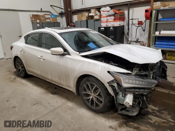 2020 Acura ILX Premium with VIN 19UDE2F78LA801083, listed as a Copart auction lot 41884424 with 83,478 mi miles and Salvage title. Bid and sale history available at DreamBid. Image 4.