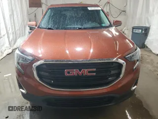 2019 GMC Terrain SLE with VIN 3GKALTEV3KL277382, listed as a Copart auction lot 48848035 with 105,140 mi miles and Salvage Title. Bid and sale history available at DreamBid. Image 5.