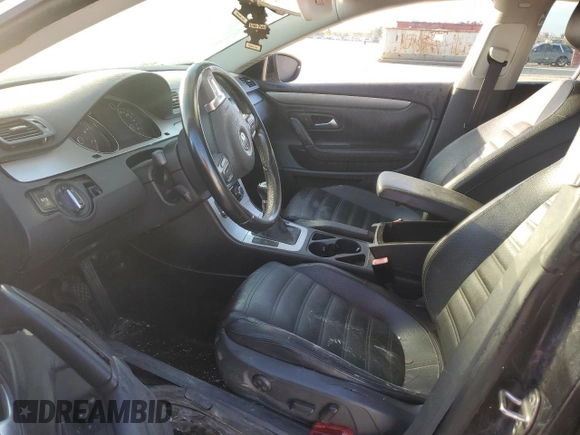 2010 Volkswagen CC Sport with VIN WVWNN7ANXAE553026, listed as a Copart auction lot 81978474 with 0 mi miles and Salvage Title. Bid and sale history available at carsss.com. Image 7.