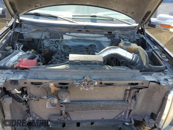 2011 Ford F-150 XL with VIN 1FTMF1EF7BFA72817, listed as a Copart auction lot 75552694 with 185,146 mi miles and Salvage title. Bid and sale history available at DreamBid. Image 11.
