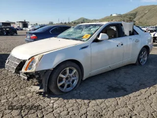 2009 Cadillac CTS RWD w/1SA with VIN 1G6DF577590159080, listed as a Copart auction lot 50189465 with 0 mi miles and Salvage Title. Bid and sale history available at carsss.com. Image 1.