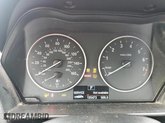 2015 BMW 2 Series 228i with VIN WBA1F5C57FV256605, listed as a Copart auction lot 44192755 with 155,473 mi miles and Clean Title. Bid and sale history available at carsss.com. Image 9.