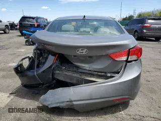2013 Hyundai Elantra GLS with VIN 5NPDH4AE9DH201822, listed as a Copart auction lot 54986905 with 103,351 mi miles and Salvage title. Bid and sale history available at DreamBid. Image 6.