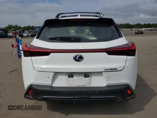 2022 Lexus UX 250h F Sport with VIN JTHR9JBH9N2060634, listed as a Copart auction lot 69170564 with 48,340 mi miles and Salvage Title. Bid and sale history available at DreamBid. Image 6.