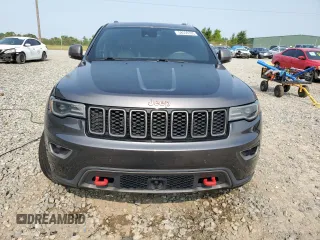 2017 Jeep Grand Cherokee Trailhawk with VIN 1C4RJFLT3HC614449, listed as a Copart auction lot 58559335 with 153,051 mi miles and Salvage title. Bid and sale history available at DreamBid. Image 5.