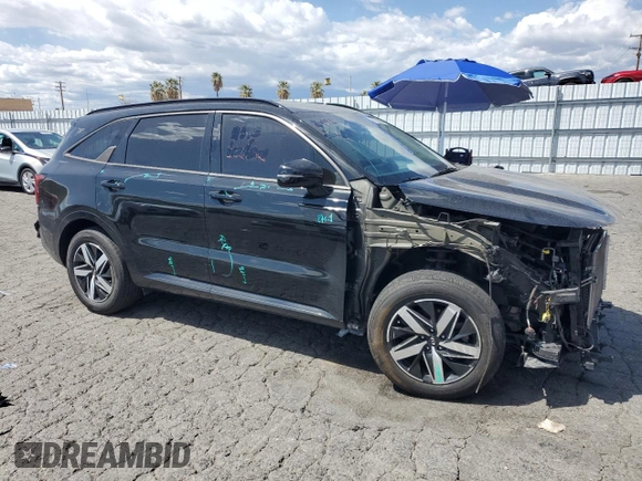 2021 Kia Sorento S with VIN 5XYRL4LC6MG008714, listed as a Copart auction lot 51532005 with 99,817 mi miles and Salvage Title. Bid and sale history available at carsss.com. Image 4.