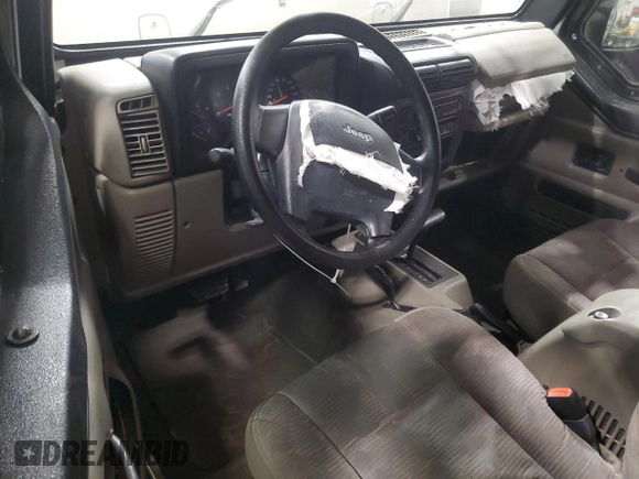 2004 Jeep Wrangler X с VIN 1J4FA39S64P789243, выставлен на аукционе Copart как лот 56286185 с пробегом Не указан миль и На запчасти • Non repairable. История ставок и продаж доступна на DreamBid. Изображение 8.