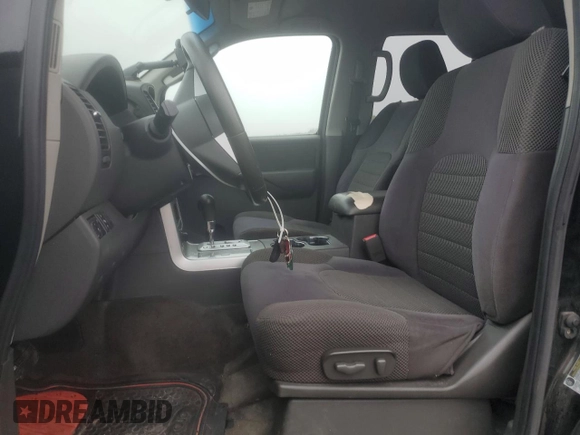 2010 Nissan Pathfinder SE with VIN 5N1AR1NB2AC614263, listed as a Copart auction lot 60896495 with 160,252 mi miles and Salvage title. Bid and sale history available at DreamBid. Image 7.