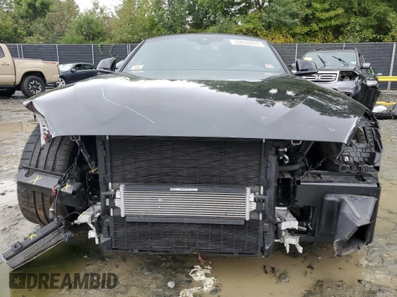 2022 BMW Z4 sDriveM40i with VIN WBAHF9C02NWX50356, listed as a Copart auction lot 72650894 with 45,046 mi miles and Salvage title. Bid and sale history available at DreamBid. Image 5.
