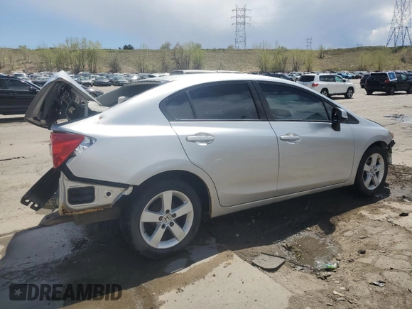2012 Honda Civic LX с VIN 2HGFB2F55CH313842, выставлен на аукционе Copart как лот 54526265 с пробегом 167 679 миль миль и Списание • Salvage title. История ставок и продаж доступна на DreamBid. Изображение 3.