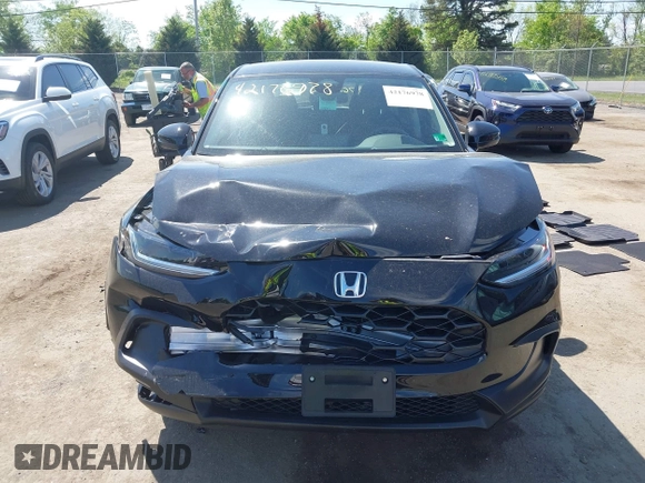 2025 Honda HR-V LX with VIN 3CZRZ2H32SM770069, listed as a IAAI auction lot 42176978 with 1,484 mi miles and . Bid and sale history available at DreamBid. Image 13.