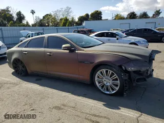 2012 Jaguar XJ with VIN SAJWA2GE5CMV27910, listed as a Copart auction lot 51577355 with 0 mi miles and Clean Title. Bid and sale history available at carsss.com. Image 4.