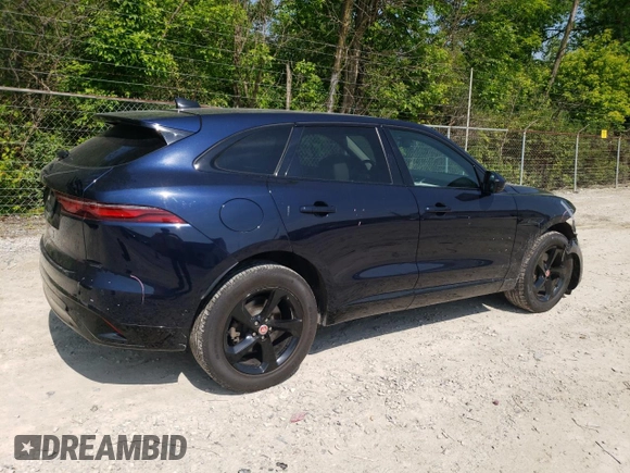 2022 Jaguar F-Pace S z VIN SADCJ2EX5NA698297, wystawiony jako Copart lot #58748925 z przebiegiem 46 525 mil mil oraz Szkoda całkowita • Salvage title. Historia ofert i sprzedaży dostępna na DreamBid. Obrazek 3.