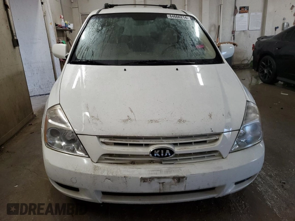 2008 Kia Sedona EX with VIN KNDMB233986237852, listed as a Copart auction lot 84666214 with 154,973 mi miles and Salvage Title. Bid and sale history available at carsss.com. Image 5.