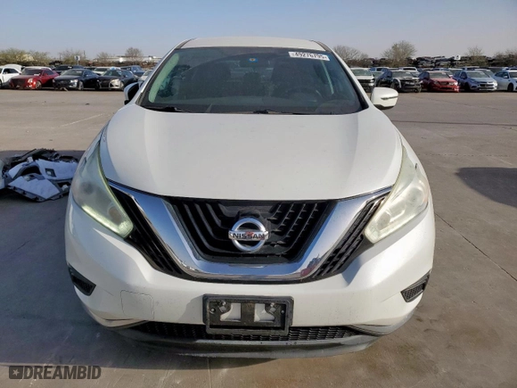 2017 Nissan Murano SV with VIN 5N1AZ2MG6HN116942, listed as a Copart auction lot 49276795 with 162,872 mi miles and Salvage Title. Bid and sale history available at carsss.com. Image 5.