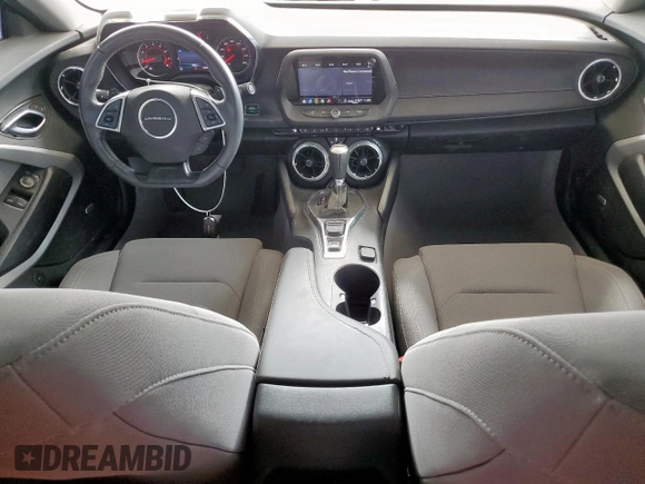 2020 Chevrolet Camaro 1LT with VIN 1G1FB1RS9L0112257, listed as a Copart auction lot 61071755 with 6,255 mi miles and Salvage title. Bid and sale history available at DreamBid. Image 8.