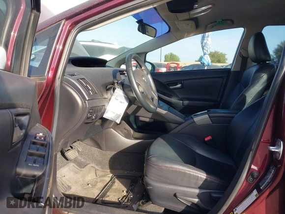 2013 Toyota Prius One with VIN JTDKN3DU9D5625482, listed as a IAAI auction lot 41097664 with 208,416 mi miles. Bid and sale history available at carsss.com. Image 5.