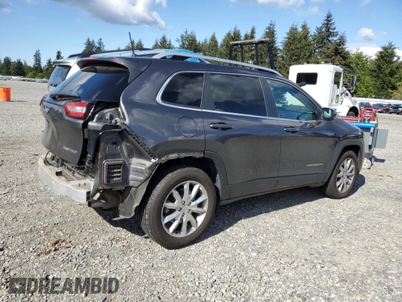 2016 Jeep Cherokee Limited z VIN 1C4PJMDS5GW209420, wystawiony jako Copart lot #56949005 z przebiegiem 66 458 mil mil oraz Szkoda całkowita • Salvage title. Historia ofert i sprzedaży dostępna na DreamBid. Obrazek 3.