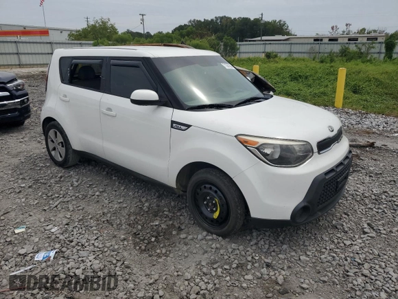 2016 Kia Soul with VIN KNDJN2A28G7340158, listed as a Copart auction lot 71067604 with 84,935 mi miles and Salvage Title. Bid and sale history available at carsss.com. Image 4.