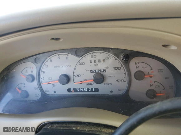 2003 Ford Ranger XL Fleet with VIN 1FTZR45EX3PB80883, listed as a Copart auction lot 42056825 with 205,057 mi miles and Clean Title. Bid and sale history available at carsss.com. Image 9.