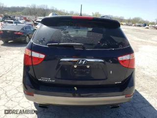 2012 Hyundai Veracruz Limited with VIN KM8NU4CC3CU197732, listed as a Copart auction lot 50038484 with 124,264 mi miles and Salvage Title. Bid and sale history available at carsss.com. Image 6.