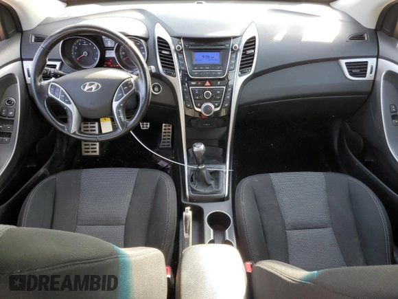 2013 Hyundai Elantra GT with VIN KMHD35LE4DU117801, listed as a Copart auction lot 74888134 with 97,453 mi miles and Salvage Title. Bid and sale history available at carsss.com. Image 8.