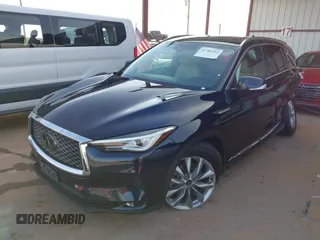 2019 Infiniti QX50 LUXE with VIN 3PCAJ5M19KF145236, listed as a IAAI auction lot 41783512 with 95,206 mi miles. Bid and sale history available at carsss.com. Image 17.