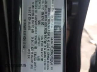 2022 Mazda CX-5 2.5 Turbo with VIN JM3KFBAY7N0647324, listed as a Copart auction lot 88488905 with 37,595 mi miles and Salvage Title. Bid and sale history available at carsss.com. Image 13.