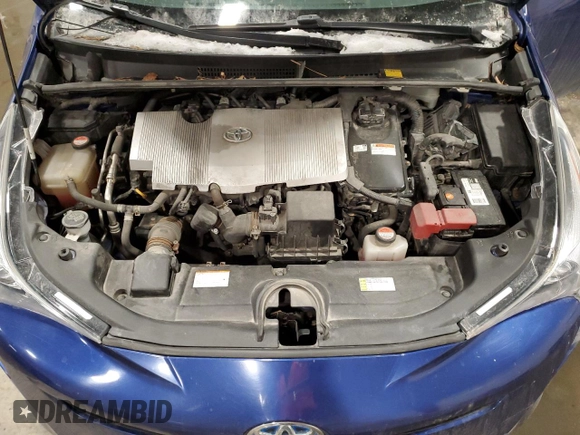 2016 Toyota Prius Two with VIN JTDKBRFU4G3504819, listed as a Copart auction lot 57327865 with 212,162 mi miles and Non Repairable. Bid and sale history available at DreamBid. Image 11.