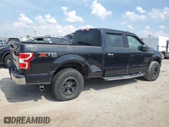 2020 Ford F-150 XL z VIN 1FTFW1E58LKD63318, wystawiony jako Copart lot #55395315 z przebiegiem 93 096 mil mil oraz Szkoda całkowita • Salvage title. Historia ofert i sprzedaży dostępna na DreamBid. Obrazek 3.