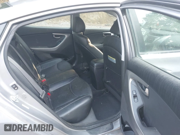 2012 Hyundai Elantra Limited with VIN KMHDH4AE0CU374001, listed as a IAAI auction lot 42394880 with 99,282 mi miles and . Bid and sale history available at DreamBid. Image 8.