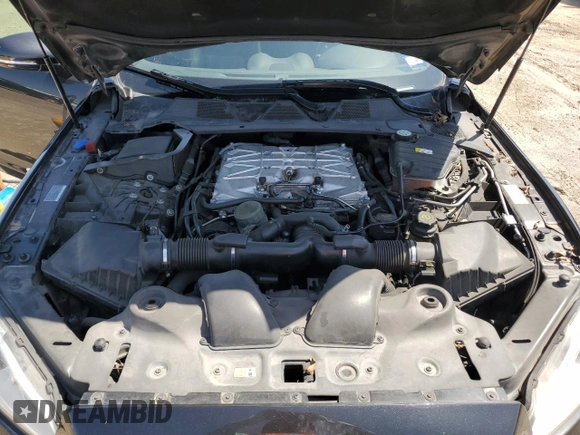 2013 Jaguar XJ with VIN SAJWA3HE9DMV49768, listed as a Copart auction lot 50339955 with 56,841 mi miles and Salvage Title. Bid and sale history available at DreamBid. Image 13.