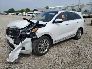 2016 Kia Sorento SXL with VIN 5XYPKDA53GG013517, listed as a Copart auction lot 60932015 with 150,334 mi miles and Non repairable. Bid and sale history available at DreamBid. Image 1.