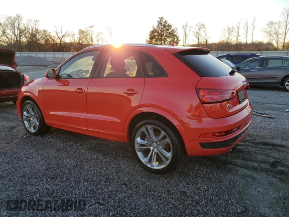 2018 Audi Q3 Premium with VIN WA1BCCFS3JR031633, listed as a Copart auction lot 47168715 with 87,679 mi miles and Salvage Title. Bid and sale history available at carsss.com. Image 2.