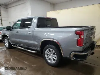2024 Chevrolet Silverado 1500 LTZ with VIN 1GCUDGE84RZ104576, listed as a Copart auction lot 51323015 with 17,263 mi miles and Salvage Title. Bid and sale history available at DreamBid. Image 2.